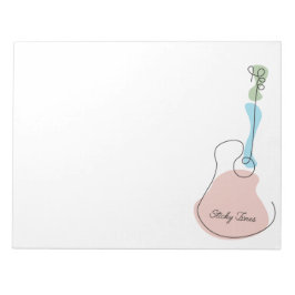 Sticky Tunes | Notizblock | Gelassen Musiksprache