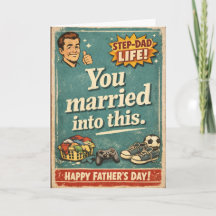 Stief-Vater-Leben - Lustige Vintage