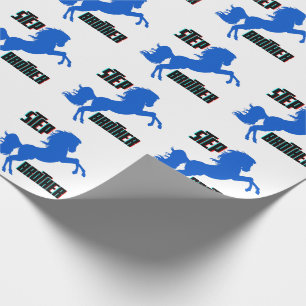 Stiefbruder Pferdezucht Geschenkpapier