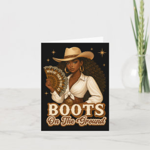 Stiefel Am Boden Juneteenth Cowgirl Wo Sind Die Karte