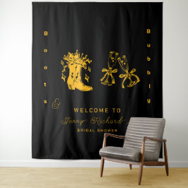 Stiefel & Brautparty Wandteppich