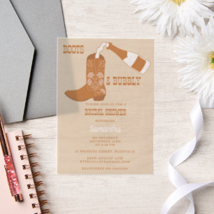 Stiefel Bubbly Rustic Western Country Brautparty