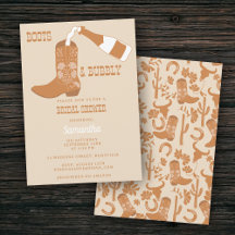 Stiefel Bubbly Rustic Western Country Brautparty