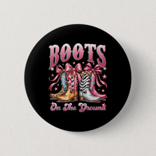 Stiefel Cowboy Western Cowgirl Rosa Leopard Stiefe Button