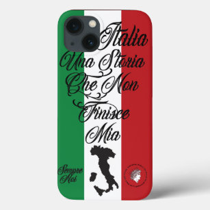 Stiefel-Flaggen-Liebe iphone Falitaliens Italien Case-Mate iPhone Hülle