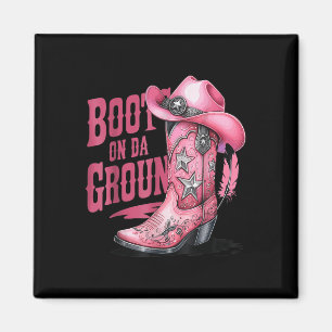 Stiefel für den Western Cowgirl Countr. Magnet