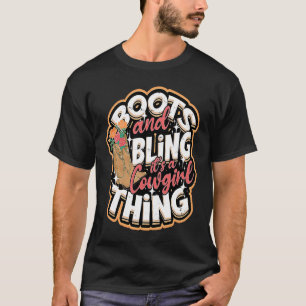 Stiefel & Glamour Es ist eine Cowgirl-Sache Cowgi T-Shirt