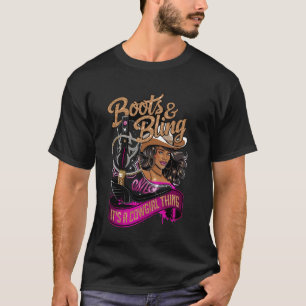 Stiefel & Glamour Es ist eine Cowgirl-Sache Melani T-Shirt