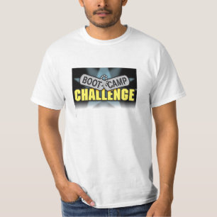 Stiefel-Lager-Herausforderungs-schlichter T - T-Shirt