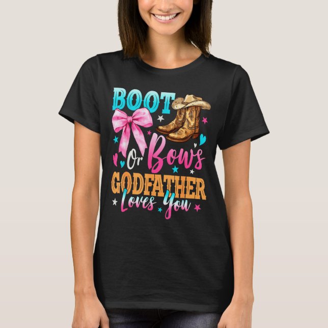 Stiefel oder Bögen Gottvater liebt dich Geschlecht T-Shirt (Vorderseite)