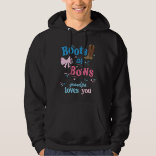 Stiefel oder Bogen Großvater Lieben Sie 2 Geschlec Hoodie