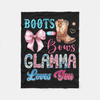 Stiefel oder Schleifen Glamma liebt Geschlechteren Fleecedecke
