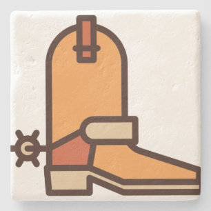 Stiefel Steinuntersetzer