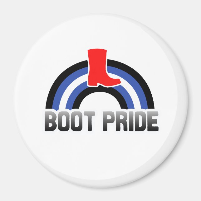 Stiefel-Stolz Magnet (Vorne)