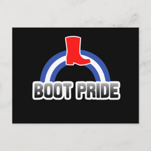 Stiefel Stolz Postkarte