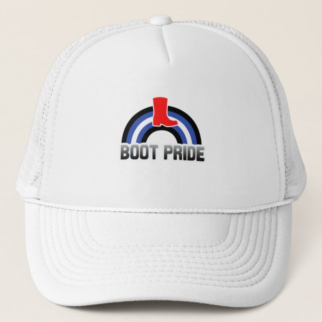 Stiefel-Stolz Truckerkappe (Vorderseite)