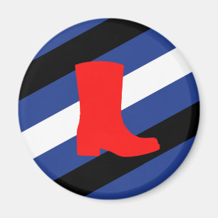Stiefel-Stolzflagge Magnet