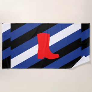 Stiefel-Stolzflagge Strandtuch