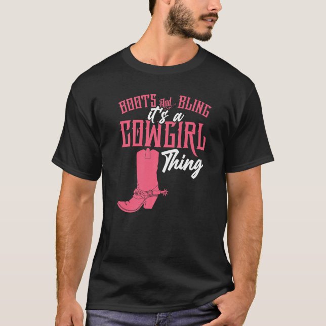 Stiefel T-Shirt (Vorderseite)