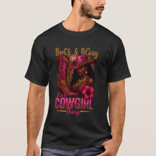 Stiefel und Bling Es ist eine Cowgirl-Sache Glam C T-Shirt