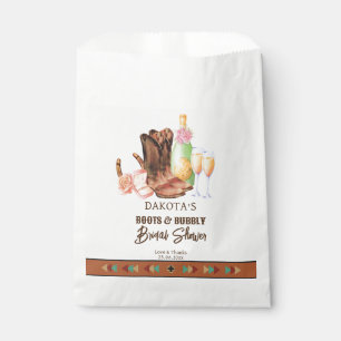 Stiefel und blubbly Western Cowgirl Brunch vielen Geschenktütchen