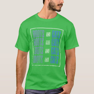 Stiefel und Katzen T-Shirt