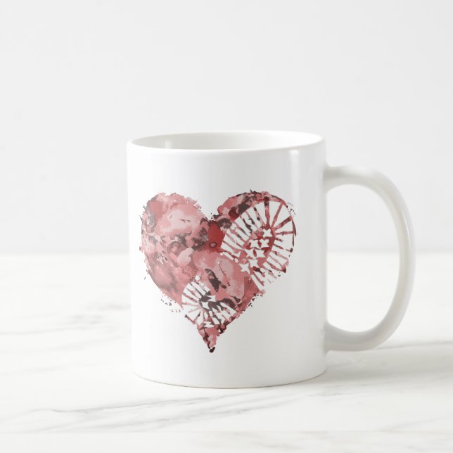 Stiefelmehlherz Kaffeetasse (Rechts)