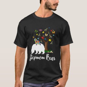 Stiefmutter-Bär Autismussensibilisierung Liebe Unt T-Shirt