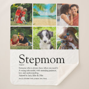 Stiefmutter Bonus-Mutter-Definition 6-Foto-Collage Sherpadecke
