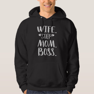 Stiefmutter Boss Beste Bonusrunde Ehefrau Ever Cut Hoodie