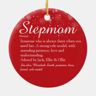 Stiefmutter Definition Foto Weihnachten Keramik Ornament