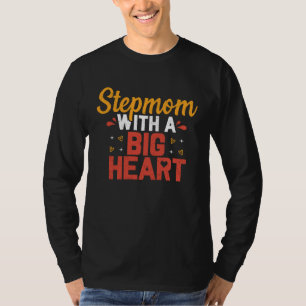 Stiefmutter Großes Herz Bonus Mama Stiefmutter Müt T-Shirt