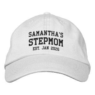 Stiefmutter-Hut mit individueller Stickerei Bestickte Baseballkappe