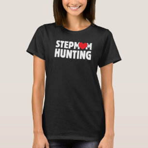 Stiefmutter jagt Frau, die einen Vintage-Vaterwitz T-Shirt