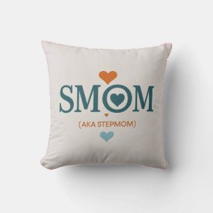 Stiefmutter-Uhr-Geschenk Kissen