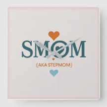 Stiefmutter-Uhr-Geschenk