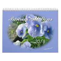 Stiefmütterchen 2016 Kalender-fertigt das Jahr