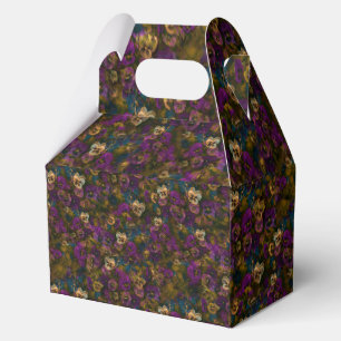 Stiefmütterchen [gold] Geschenkboxen Geschenkschachtel