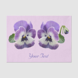 Stiefmütterchen Ihre eigenen Geschenkartikel Seidenpapier