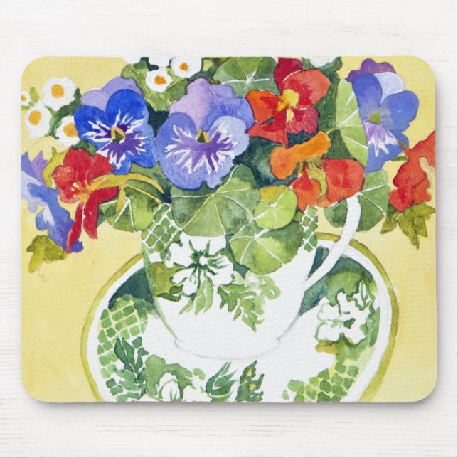 Stiefmütterchen - Kapuzinerkäse 2013 Mousepad (Vorne)