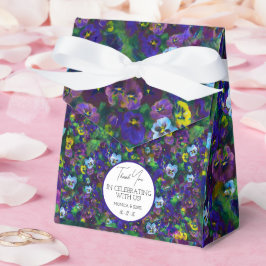 Stiefmütterchen [lila] Sondergeschenkzelt W/Etiket Geschenkschachtel