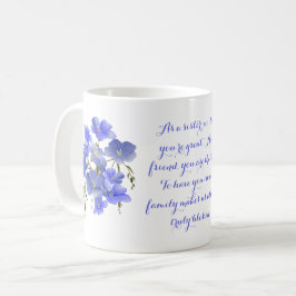 Stiefmütterchen, Rechtsanwältin, Freundin und Fami Kaffeetasse