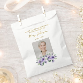 Stiefmütterchen-Samenpack-Memorial-Trauer-Andenken Geschenktütchen