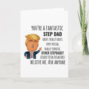 Stiefvater Bestes Geschenk Karte