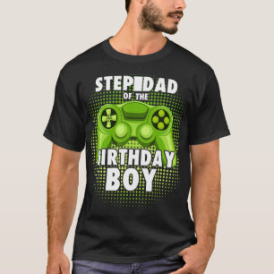 Stiefvater des Gamer-Jungen passendes Videospiel G T-Shirt