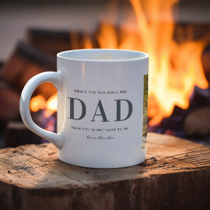 Stiefvater Drei-Foto-Collage-Kaffeetasse Kaffeetasse