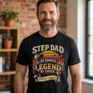 Stiefvater durch Zufall Legende durch Wahl Retro T-Shirt