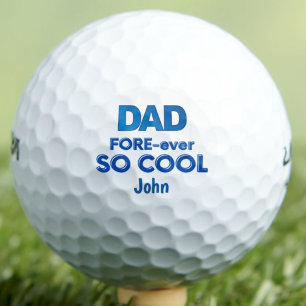 Stiefvater FORE-ever Cooler Vatertagsgeschenk Golfball