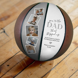 Stiefvater-Tribut-Foto-Basketball-Geschenk Basketball