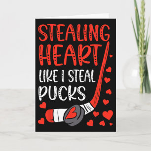 Stiehl Herzen wie ich Pucks am Valentinstag stehle Karte